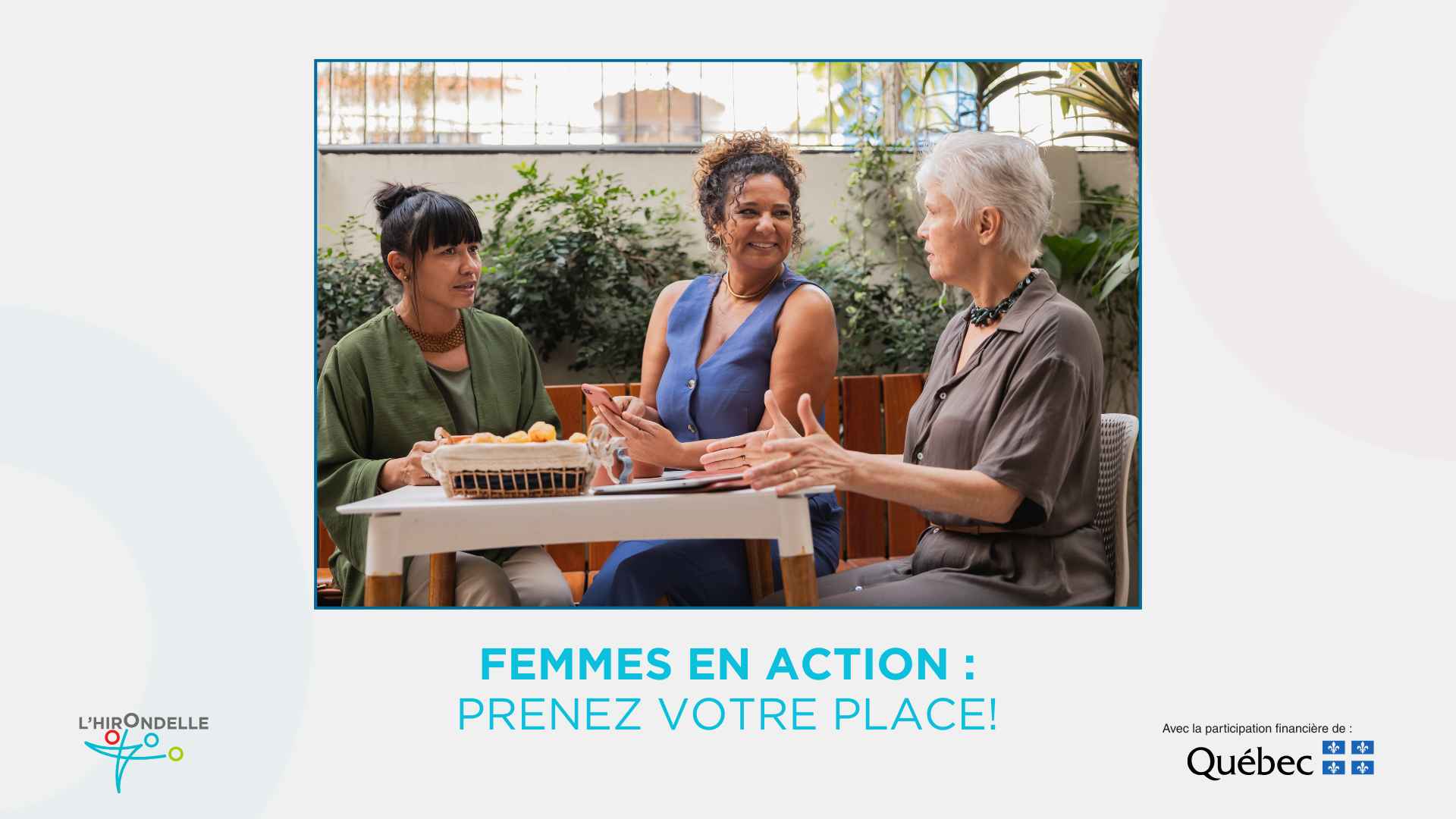 Femmes en action : prenez votre place!