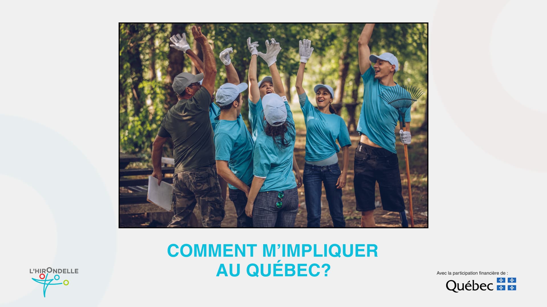 Comment m’impliquer au Québec?