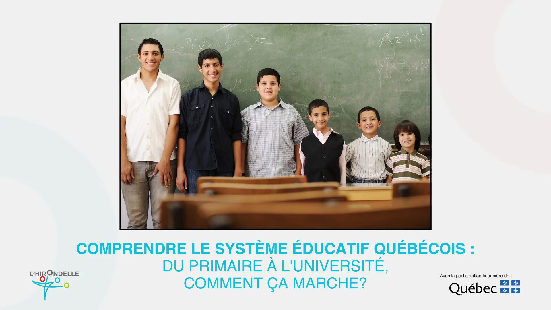 Comprendre le système éducatif québécois : Du primaire à l'université, comment ça marche?