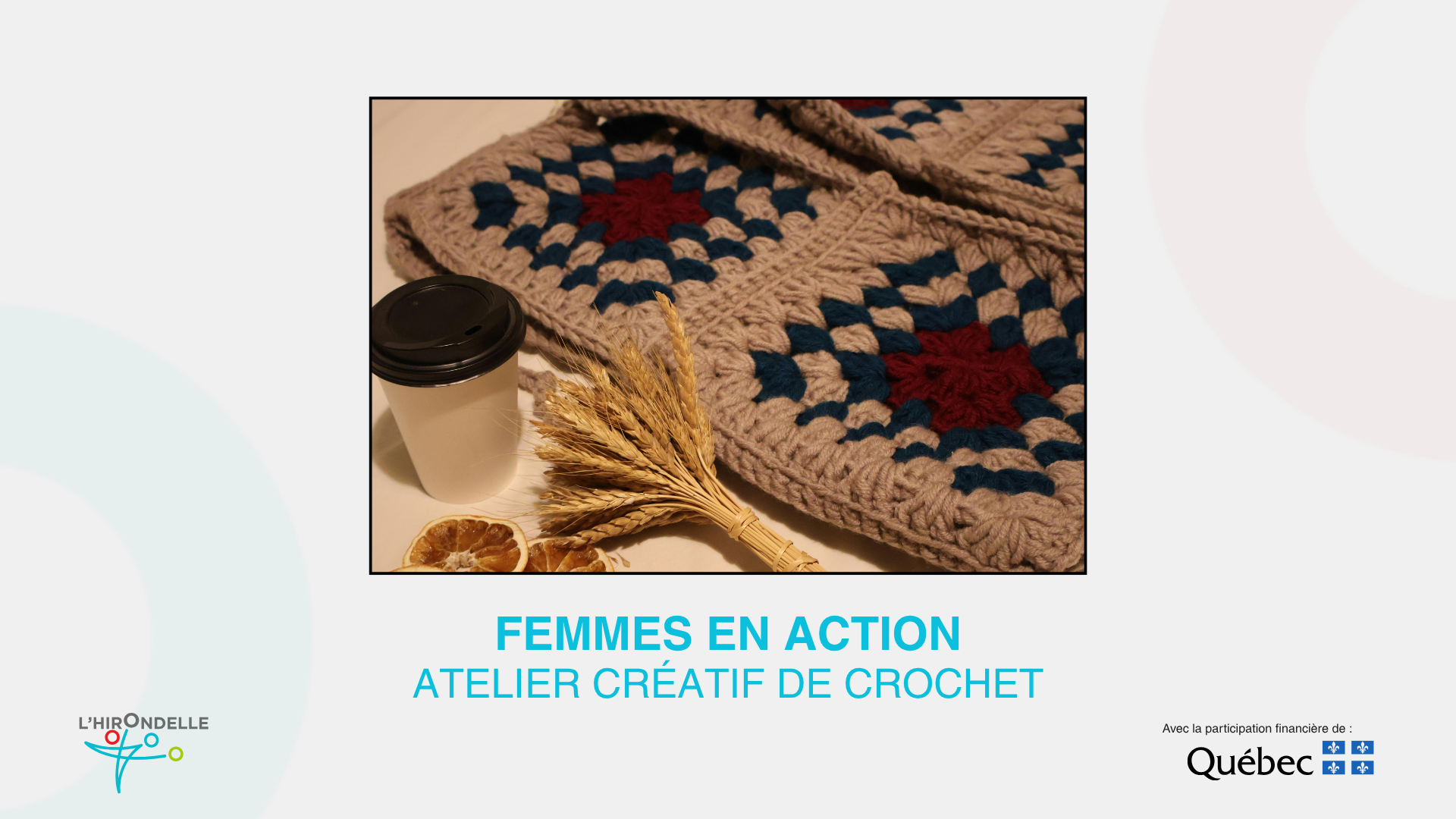 Femmes en action – Atelier créatif de crochet