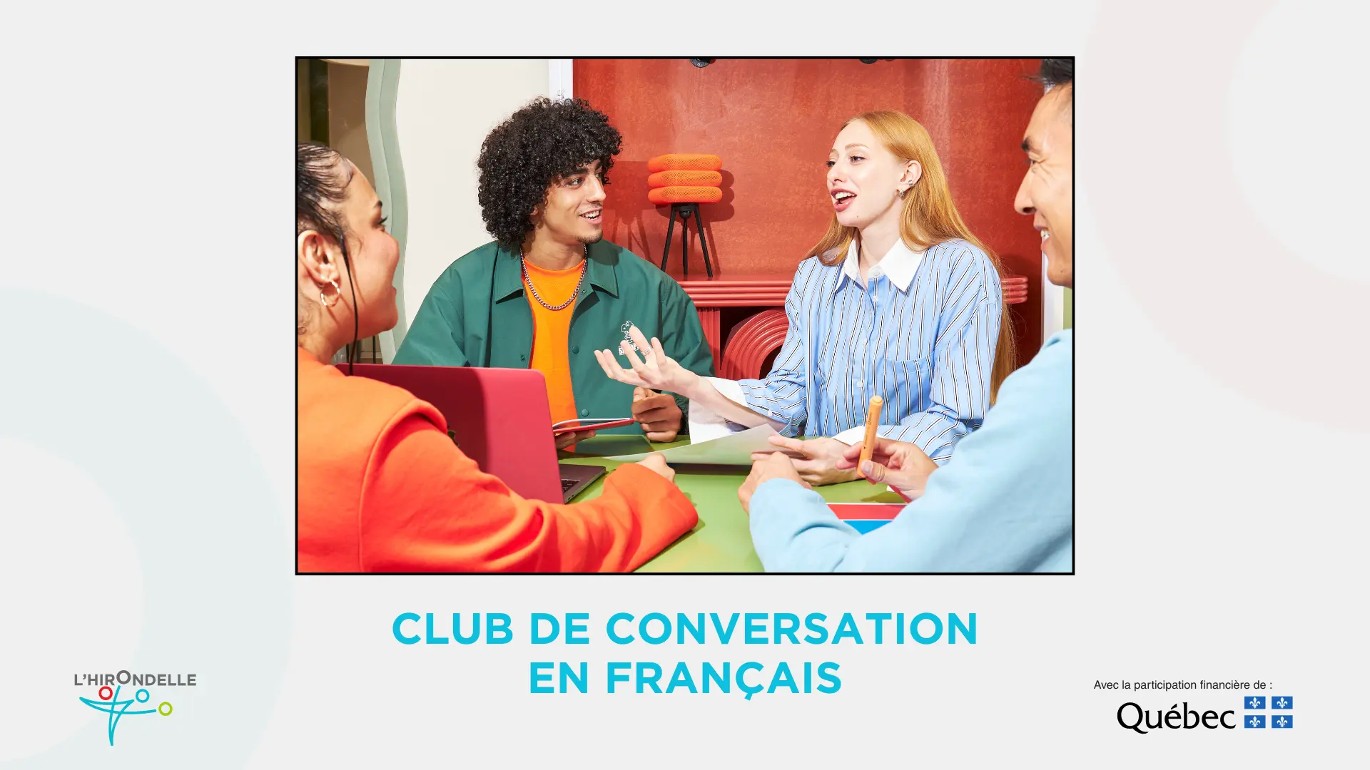 CLUB DE CONVERSATION EN FRANÇAIS