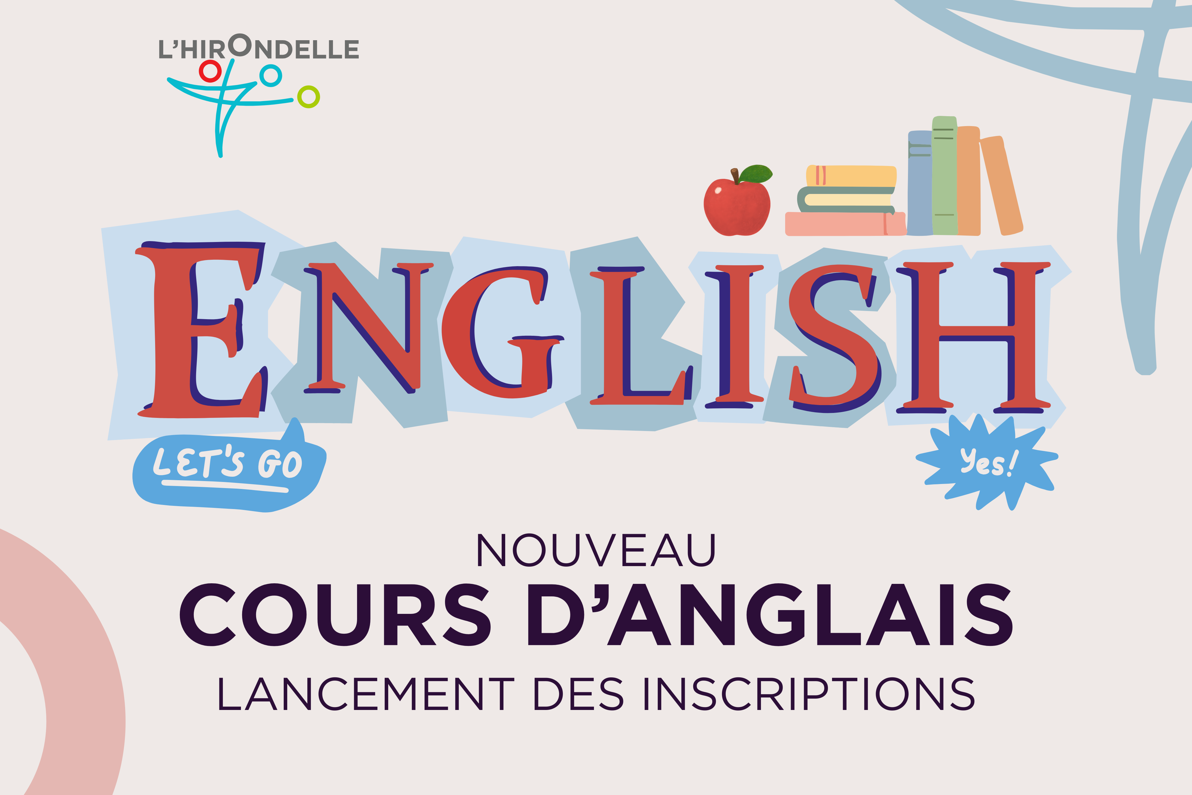 English. Nouveau Cours d'anglais. Lancement des inscriptions.