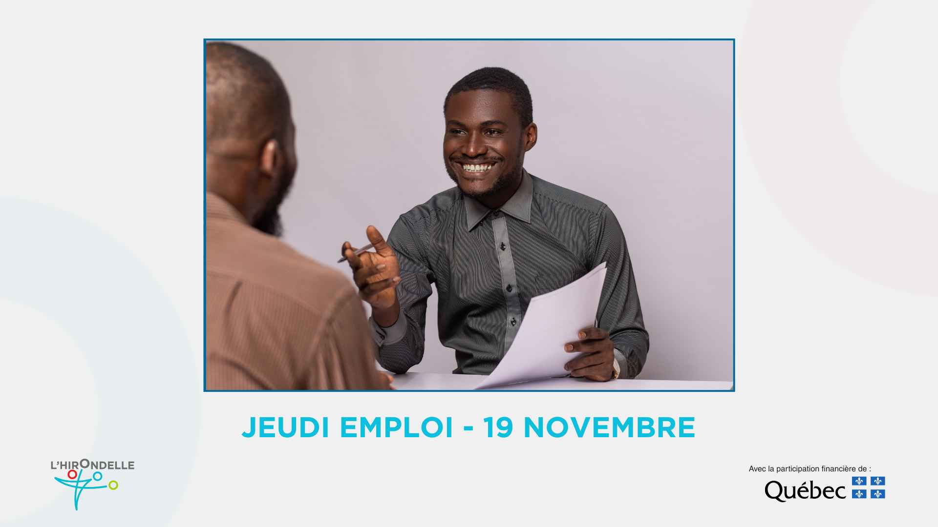 Jeudi emploi - 19 novembre