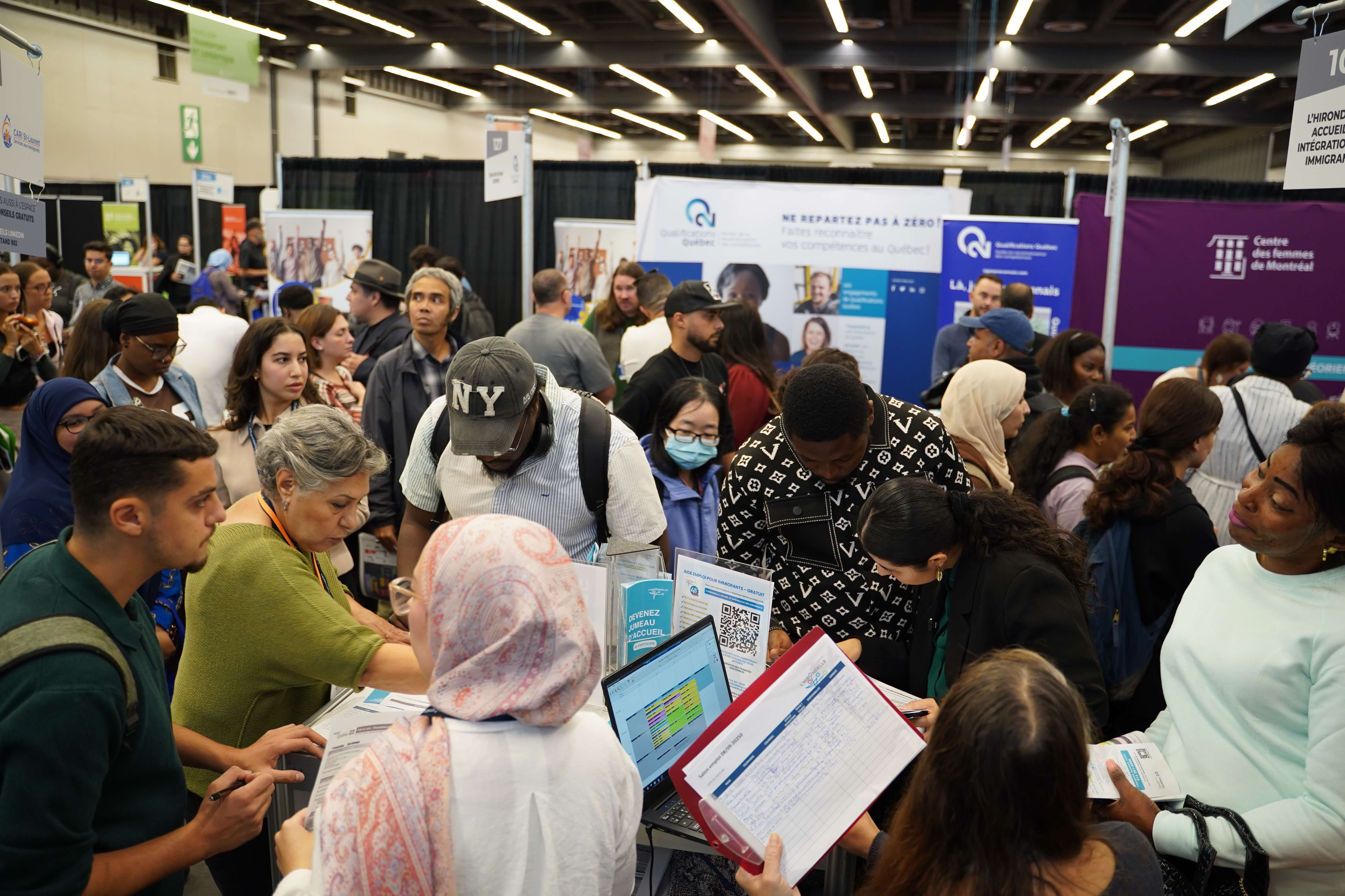 Salon de l’emploi et de l’intégration sociale des personnes demandant l’asile